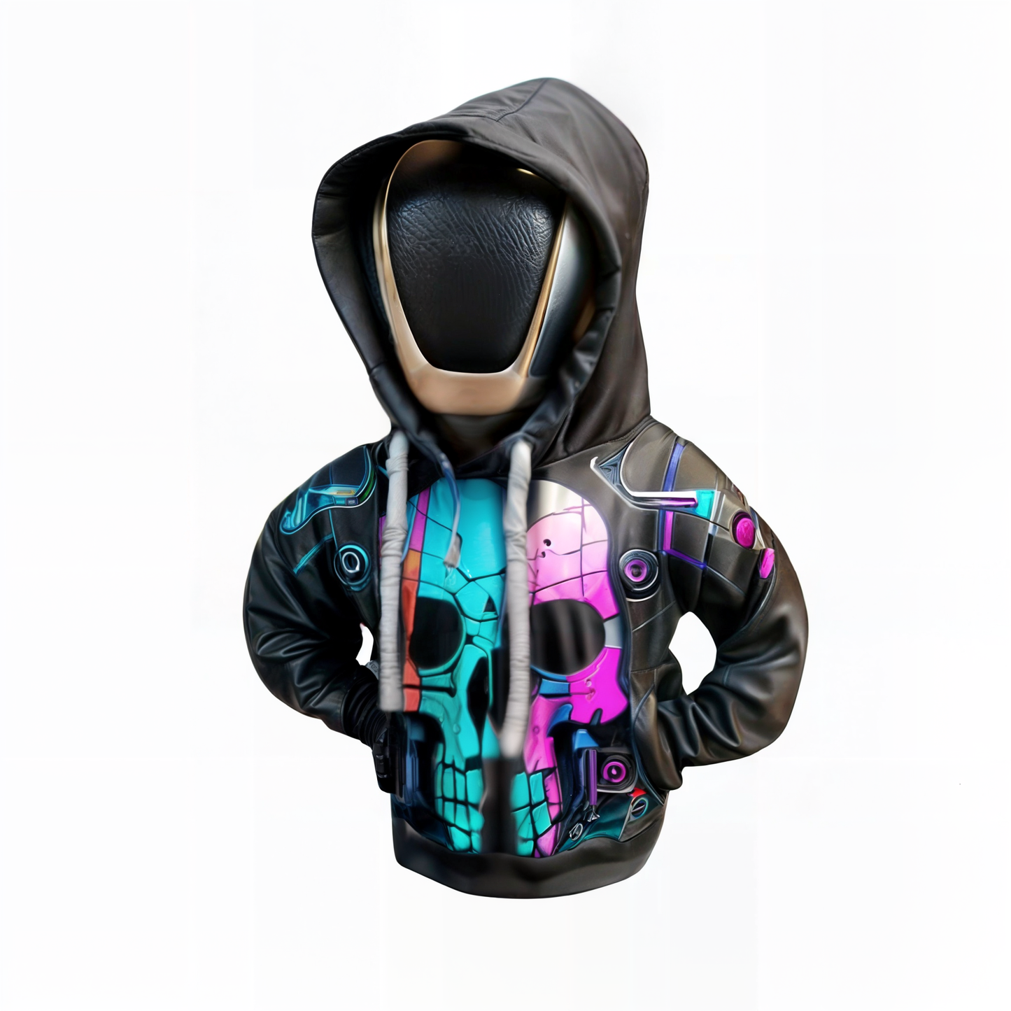 Stylish Mini  Car Gear Shift Hoodie + Free Hand-Break Cover